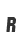 R
