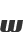 w