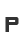 P