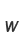 w