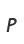 P