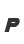 P