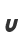 u