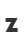 Z