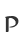 P