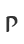 p