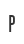 P