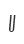 U