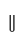 U