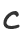 C