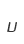 u