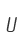 U