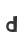 d