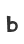 b