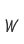 w