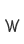 w