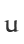 u