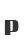 p
