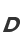 d