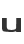 U