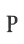 P