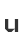 u
