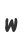 w