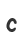C