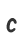 c