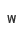w