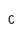 c