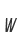 w