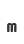 m