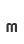 m