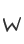 w