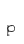 p