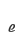 e