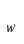 w