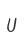 U