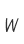 W
