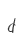 d