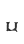 u