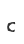 c