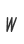 W