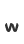 w