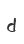 d