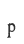 p