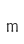 m