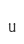 u
