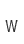 W